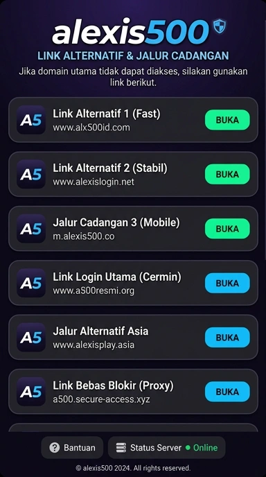 Link Alternatif Terbaik untuk Akses alexis500