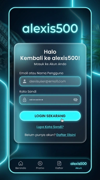 Panduan Masuk Akun alexis500 untuk Pengguna Android